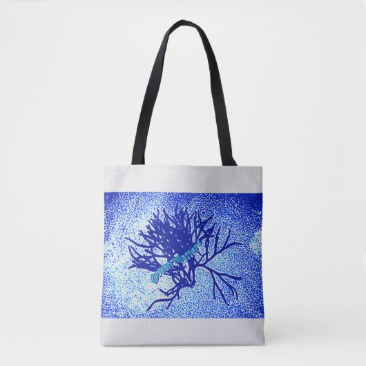 海の問題 – 大西洋フルカラートート トートバッグ (正面)