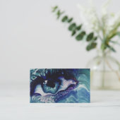 海の地球の空の名刺 名刺 (スタンド正面)