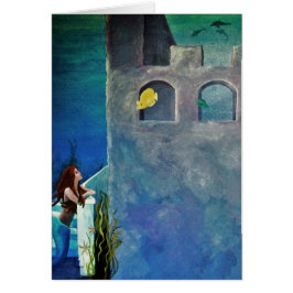 海の城で人魚と人魚