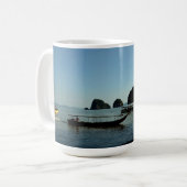 海の夕日旅行 コーヒーマグカップ (正面左)