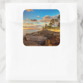 海の夕日 |オアフ スクエアシール (バッグ)