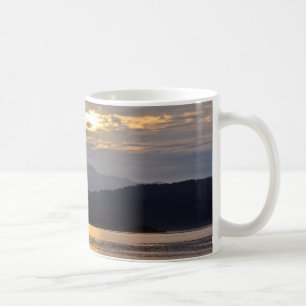 海の夕日 コーヒーマグカップ