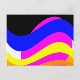 海の夕日 ポストカード