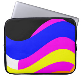 海の夕日 ラップトップスリーブ