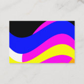 海の夕日 名刺 (裏面)