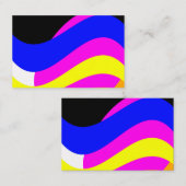 海の夕日 名刺 (正面/裏面)