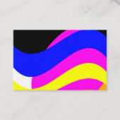 海の夕日 名刺 (正面)