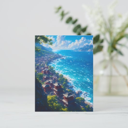 海の夢 ポストカード (スタンド正面)