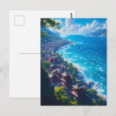 海の夢 ポストカード (正面/裏面)