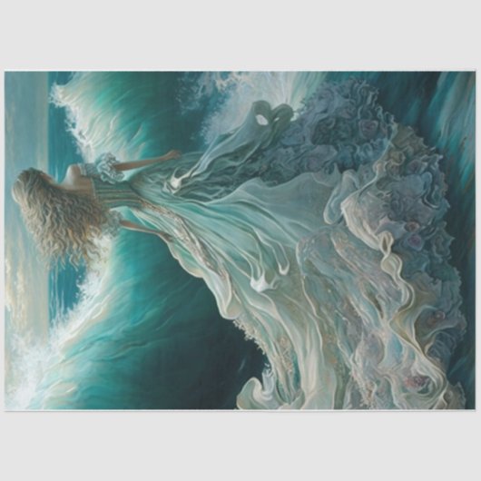 海の夢 薄葉紙 (正面)