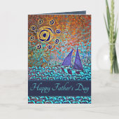 海の大航海 ハッピー ファザーズ デイ フォト カード (正面)