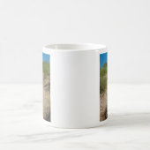 海の大麦の砂丘 コーヒーマグカップ (中央)