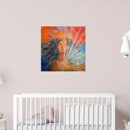 「海の女王」ラディアントスピリットアートポスター ポスター