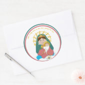 海の女神スター ラウンドシール (封筒)