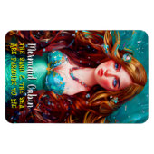 海の女神ニンフサイレンマーメイドクルーズルームドア マグネット (横)