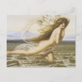 海の妖精の下 ポストカード (正面)