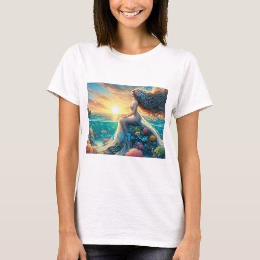 海の妖精 Tシャツ (正面)