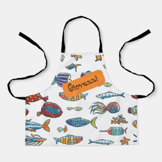 海の子どもたち エプロン