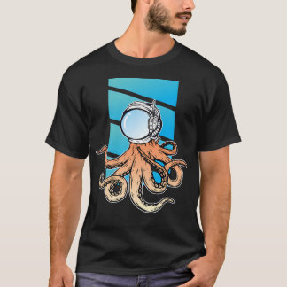 海の宇宙飛行士 – ブルーシー – 宇宙飛行士ヘルム Tシャツ