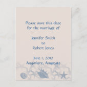 海の宝はがき、日付を保存 案内ポストカード (正面)