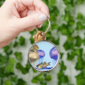 海の宝物 キーホルダー (手)