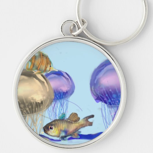 海の宝物 キーホルダー (正面)