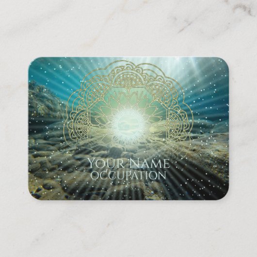 海の宝物 – 名刺 (正面)