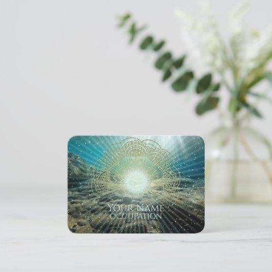 海の宝物 – 名刺 (スタンド正面)