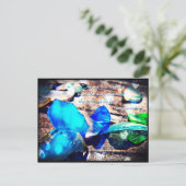 海の宝石 – ビーチガラスポストカード ポストカード (スタンド正面)