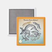 「海の宝石」 マグネット (正面/裏面)