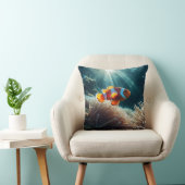 海の宝石： Dolnfish Anemone クッション (椅子)