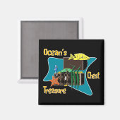 海の宝箱マグネット マグネット (正面/裏面)