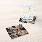 海の宝 スクエアペーパーコースター (インサイチュ)