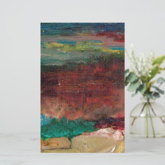 海の宝 便箋 (スタンド正面)