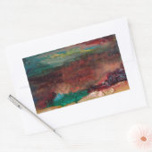 海の宝 長方形シール (封筒)