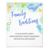 海の家お気に入りの族の伝統の下 フォトプリント            (正面)