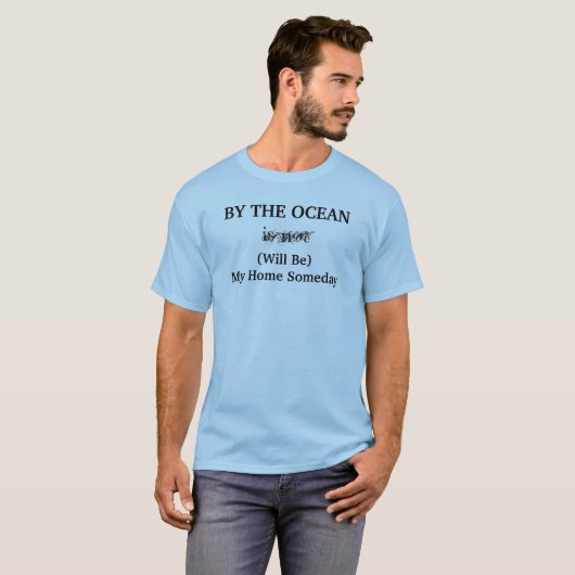 海の家にいつか行く名言 Tシャツ (正面フル)