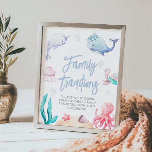 海の家族のお気に入りの伝統ゲームの下で ポスター