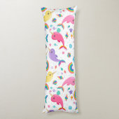 海の少女たちの下のレインボーナルファル ボディピロー (裏面 (縦))