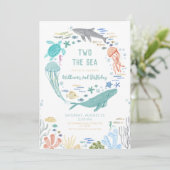 海の少年たちの2歳の誕生日 招待状 (スタンド正面)