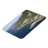 海の崖の橋の空中表示Wollongong, 2 マグネット (左側)