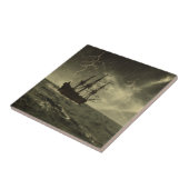 海の嵐 タイル (側面)