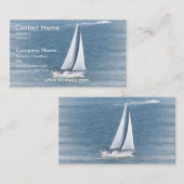 海の帆名刺 名刺 (正面/裏面)