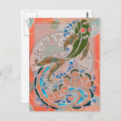 海の平和アジアフォーク ポストカード (正面/裏面)