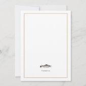 海の幸のクリスマスイブパーティー招待状 招待状 (裏面)