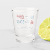 海の幸のボイル独身最後のパーティー ショットグラス (裏面)