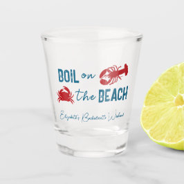 海の幸のボイル独身最後のパーティー ショットグラス