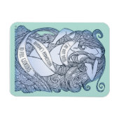 海の幸のマグネット マグネット (横)