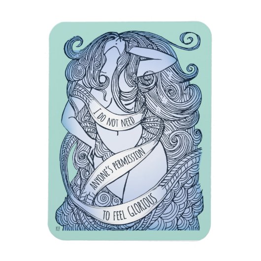 海の幸のマグネット マグネット (縦)