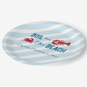 海の幸パーティー ペーパープレート (アングル)